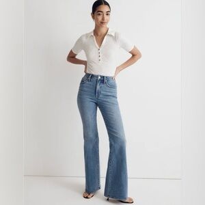 Madewell Perfect Vintage Flare Tall High Rise Jeans